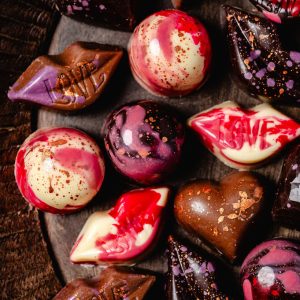 Glutenvrije Valentijn bonbons