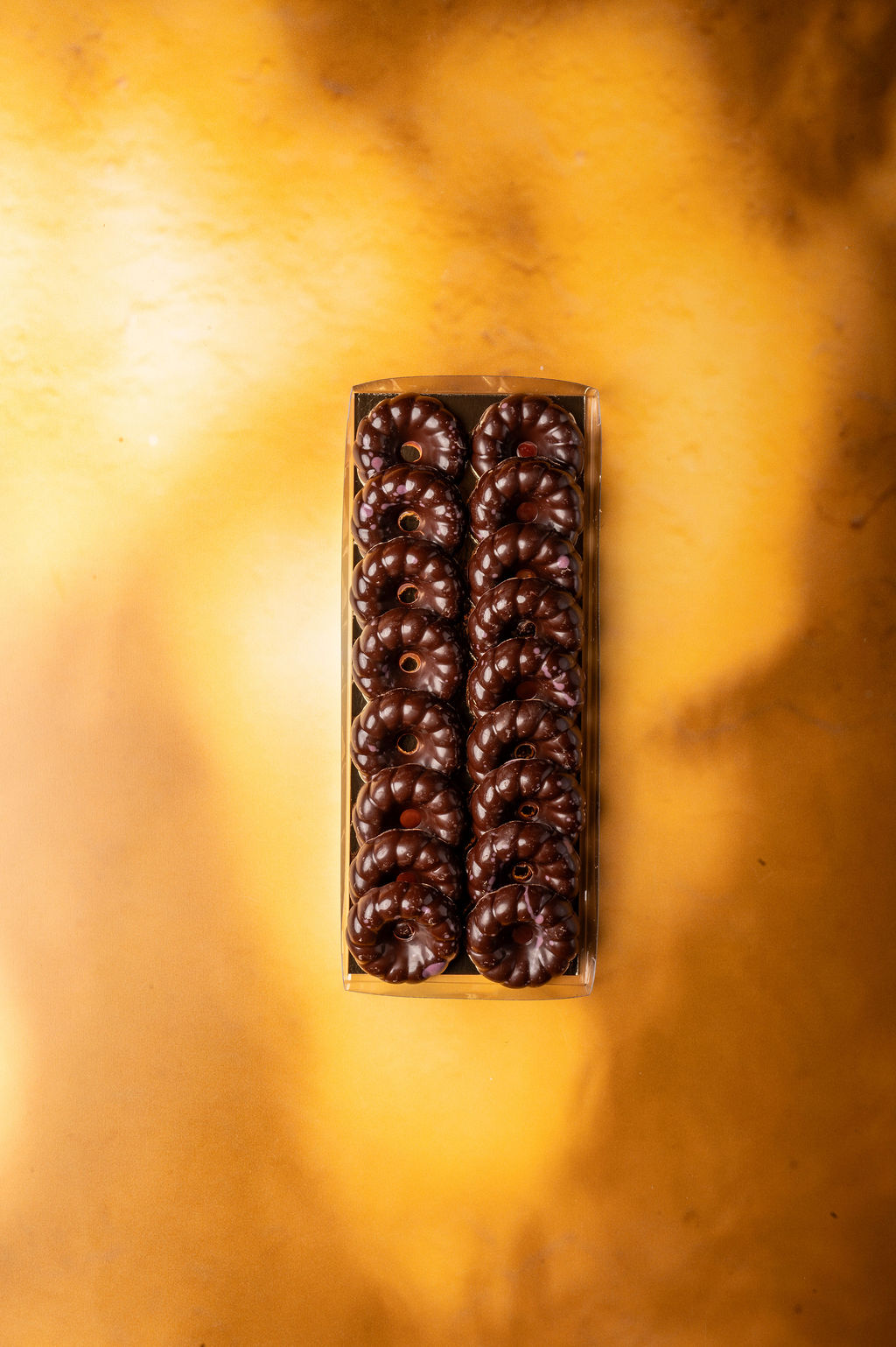 glutenvrij & koemelkvrije kerstkransjes puur hazelnootpraline